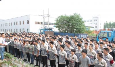 钣金事业部积极相应号召，召开全事业部“安全活动月”带头大会