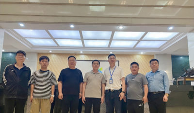 校企结合  产教融合——记焦作工贸职业学院到我司访企拓岗